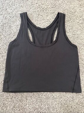 lululemon athletica wondermost ultra-soft nulu cropped Black Tank